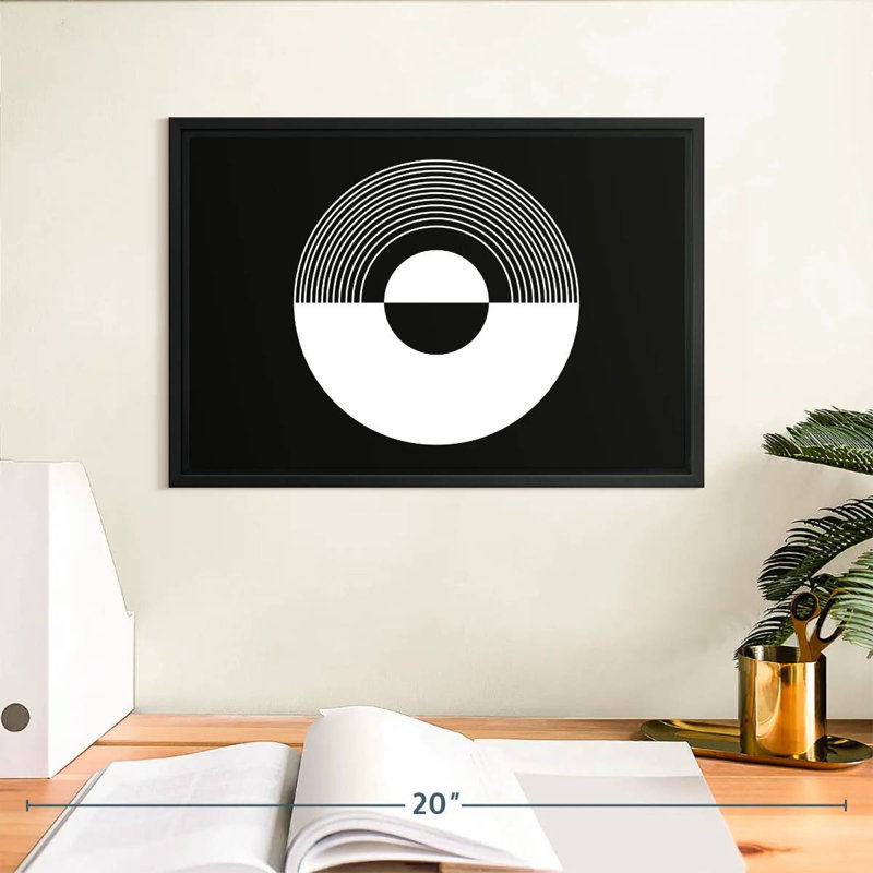 Avery Vinyl Abstract, 9" H x 13" W