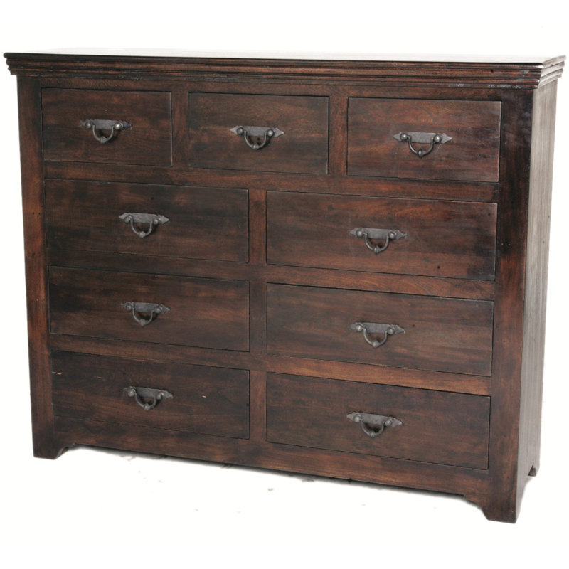 Commode 9 tiroirs Aster