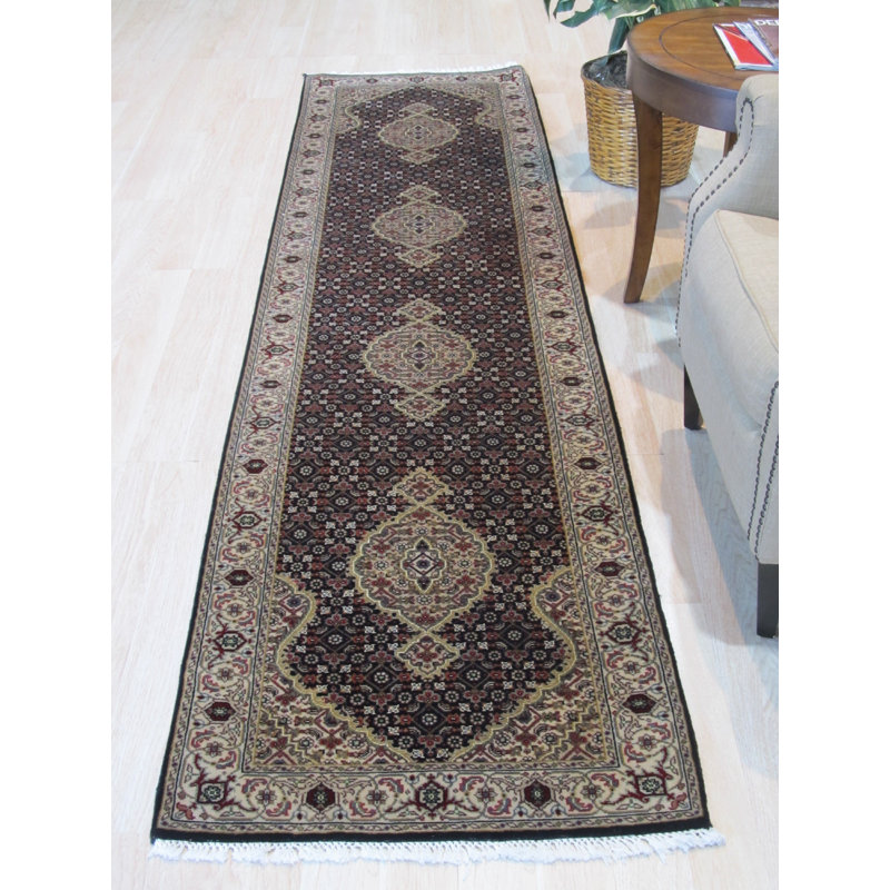 Mahi Brown Hand Knotted Wool Rug