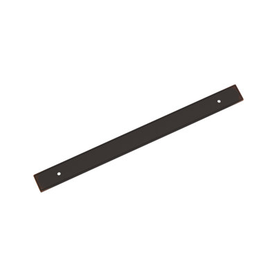 Thoreau 10-1/16 inch (256mm) Center-to-Center Rectangle Oil-Rubbed Bronze Cabinet Pull Backplate