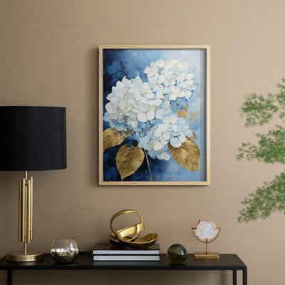 FLORAL Series XCV Framed Print - Solid Wood