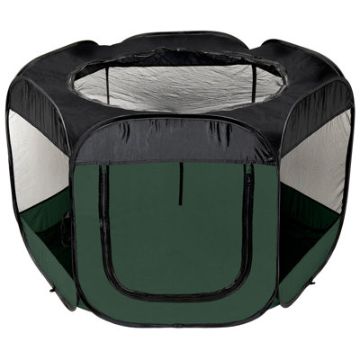 Panel Mesh Pet Playpen With Door