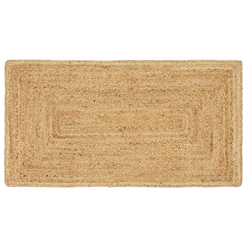Linen Hand Hooked Area Rug, Runner 60 x 200 cm