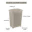 Plastic Laundry Basket-1911823106