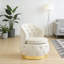 360 Degree Swivel Cuddle Barrel Accent Storage Chairs