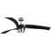 Burniece 3 - Blade LED Propeller Ceiling Fan with Remote Control and Light Kit Included