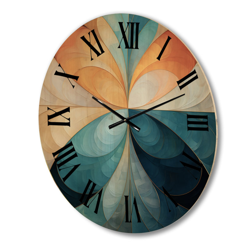Horloge murale Contemplating Divinity Circular Harmony I, Petit