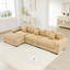 Canapé modulaire de salon, canapé modulaire en L avec coussins pour l'intérieur-1684723431