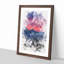 Mountain Sunset in Sion Switzerland - Picture Frame Painting Print-56858620-56858621