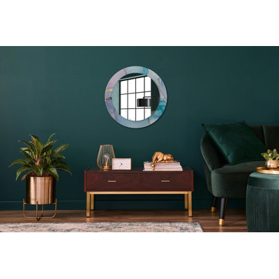 Huldar Glass Flat Wall Mirror