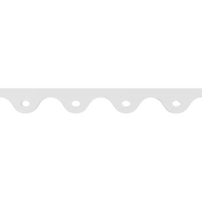 Garniture de sol en PVC de qualité architecturale H 6 po x P 5/8 po x L 48 po Havana