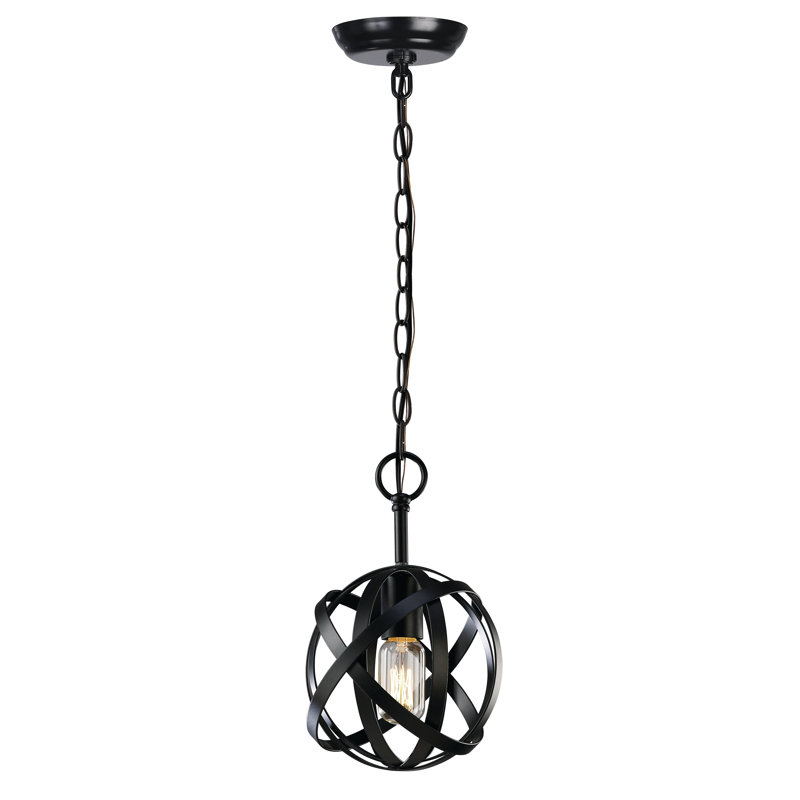 Luminaire suspendu globe 1 lumière Kilby