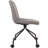 Modern Rolling Office Chair - Charcoal Gray