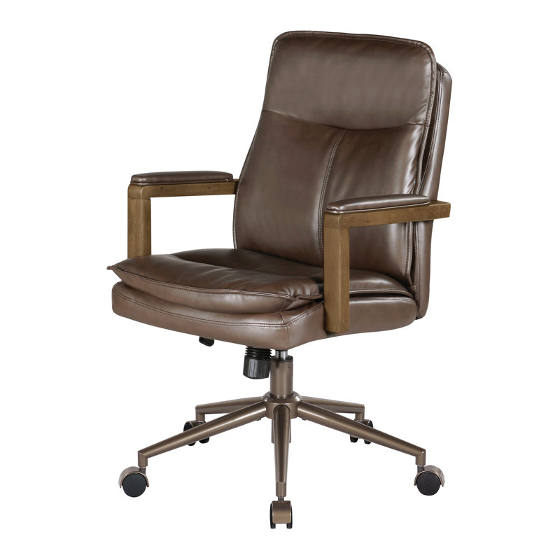 Woodlands Office Chair, Chocolate