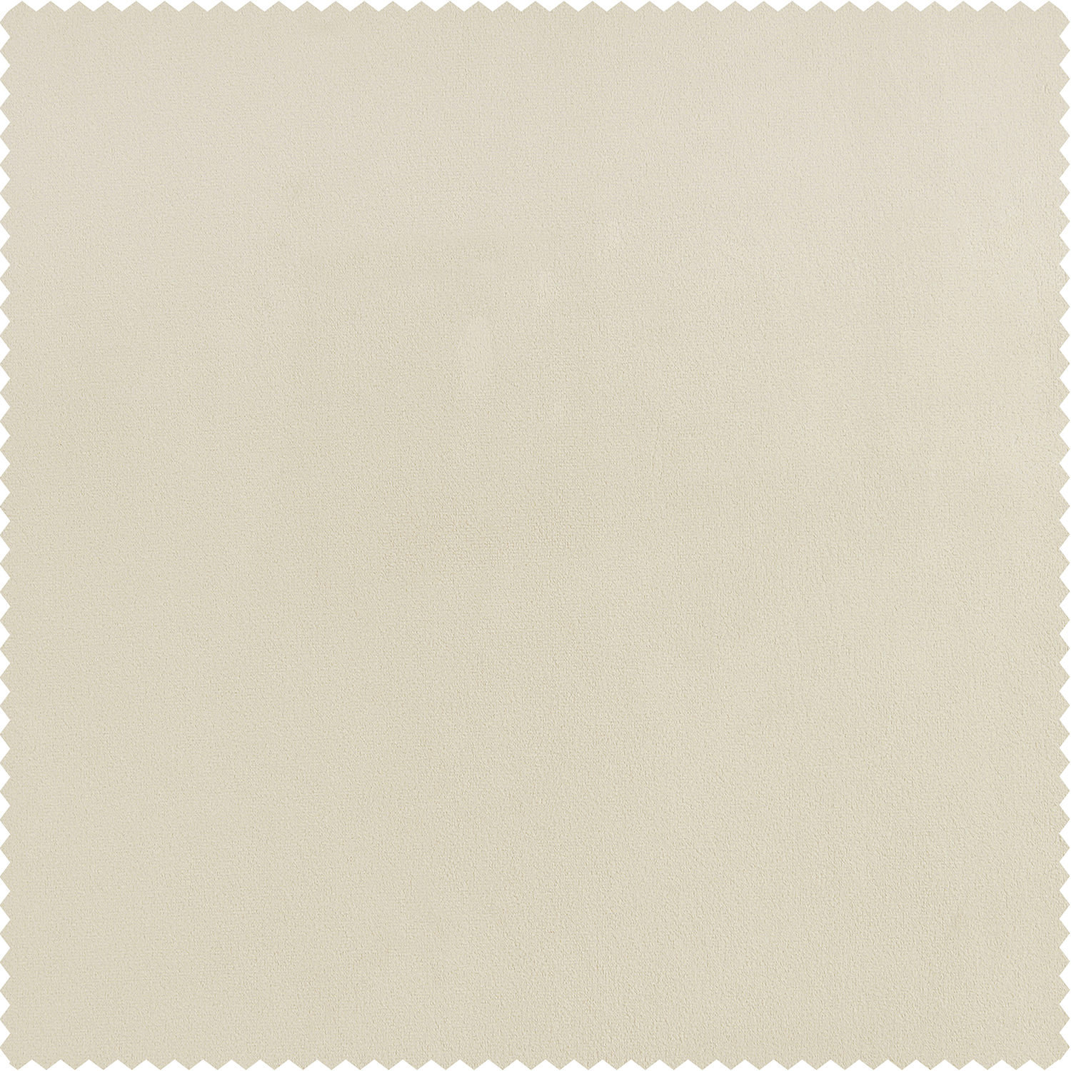 Loria Plush Velvet Blackout Curtain Panel, 50" W x 84" L, Diva Cream