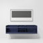 Ensemble de meuble-lavabo double mural 72 "avec miroir Geneva-87285995-91877472