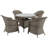 Resin Rattan Dining Set