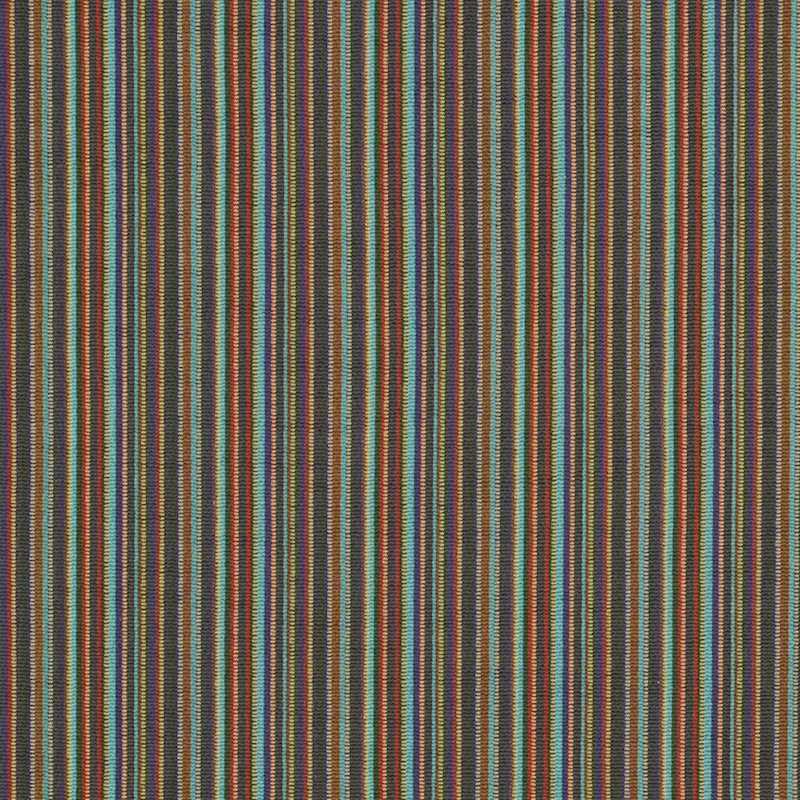 Tissu à rayures Sinoir, Multicolore