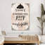 «Bathroom Humor Quotes», impression sur toile-92497636