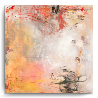 Abstract Rose Water II by Patricia Schwimmer  - Wrapped Canvas Graphic Art