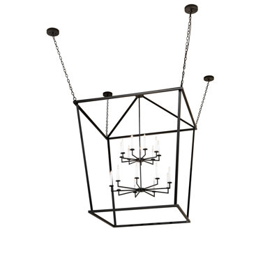 76" Square Kitzi Tapered Pendant