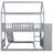 Twin Over Bunk Bed With Slide - And Stable Construction Ideal For Small Bedrooms-700797001