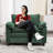 Chenille Oversized Accent Armchair-1387783657