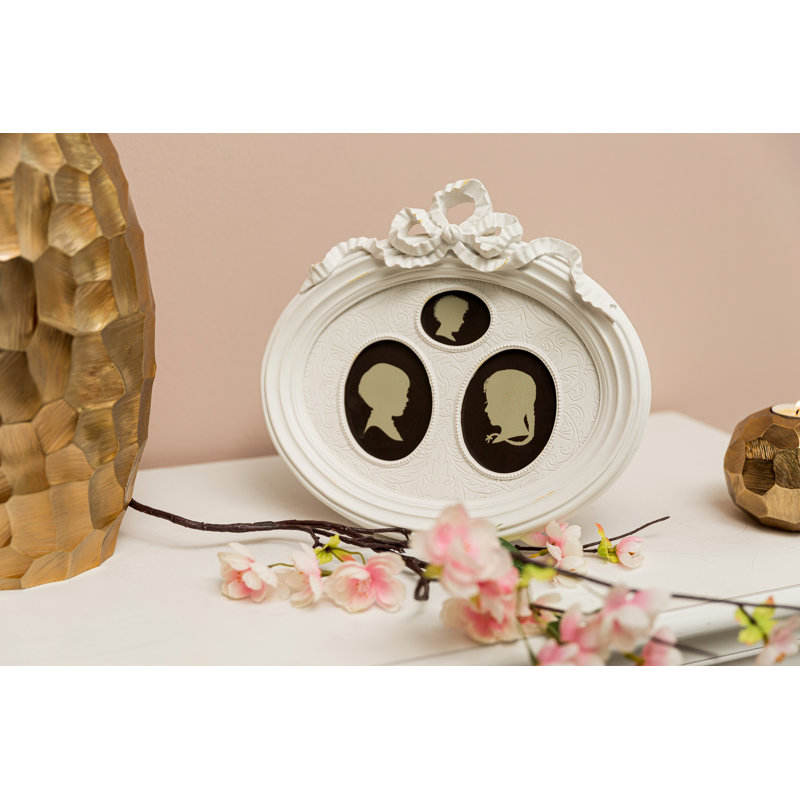 White Picture Frame, 10cm W x 15cm H x 2cm D