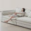 Canapé modulaire en polyester blanc crème-1791359160-1791359163-1791359162