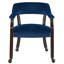 Fabric Dining Chairs With Arms And Casters-344960868-339715871