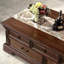 Table basse en bois massif de style américain-783940044