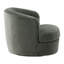 Azura Upholstered Swivel Chair, Sapphire Sage