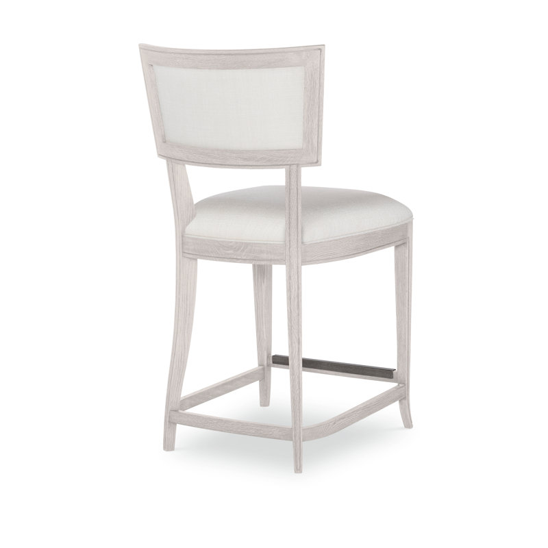 Liam Counter Stool, Off White, White