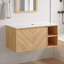 Meuble-lavabo mural Nature 48 po avec comptoir, sans lavabo-135318148