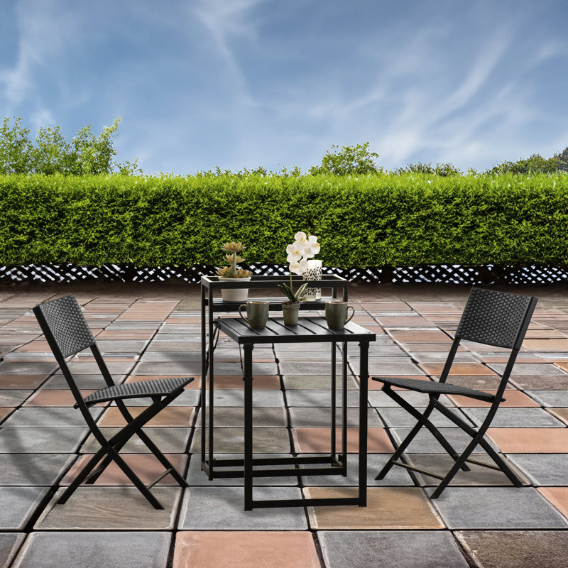 Halsy Rectangular 2 - Person Bistro Set