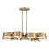 Talamanca 9-Light LED Chandelier in Noble Brass by Breegan Jane