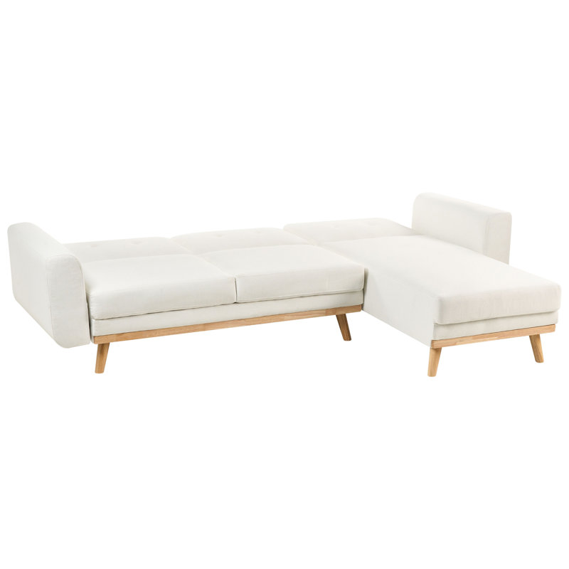 KAARINA 3 Seater Sofa Bed, White