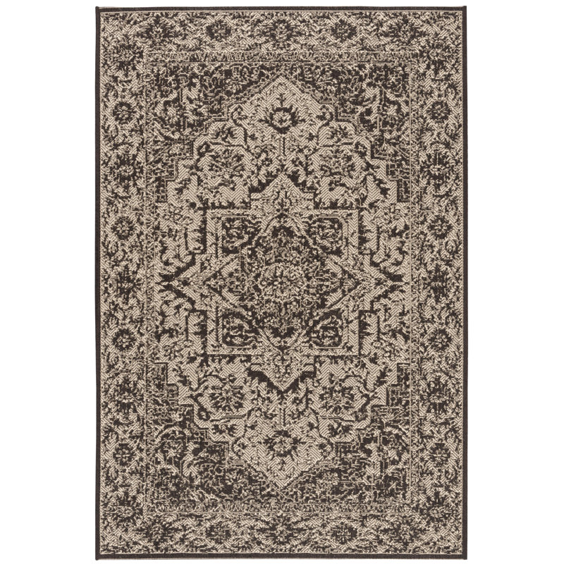 Tapis oriental intérieur / extérieur Adler Performance, Rectangle 3 pi x 5 pi