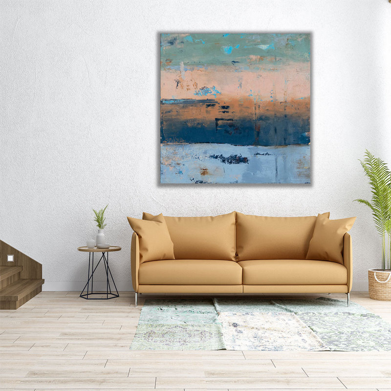Urban Canyon - reproduction d'art sur toile, H 40 po x l 40 po