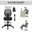 Chaise de dessinateur en filet Cacia
