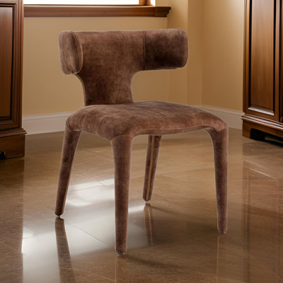 Chaise avec accoudoirs à oreilles Margart