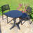 Rayville Bistro Table with 2  Chairs Garden Set-744760982