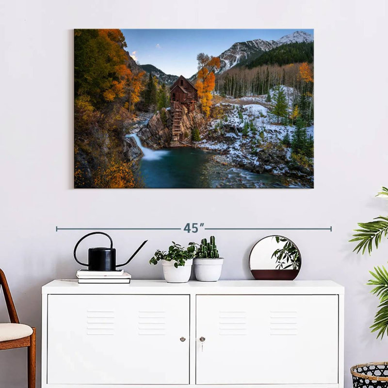 Moulin Alvord Crystal River, H 26 po x l 39 po