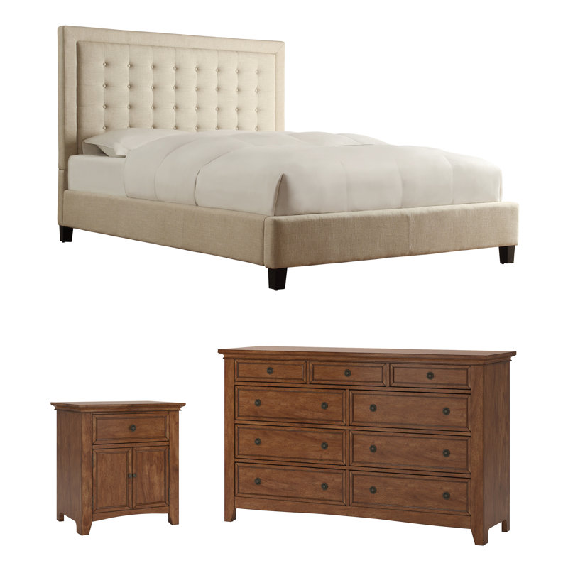 Woodside Solid Wood Piece Bedroom Set