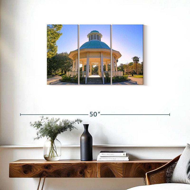 Hampton Park Gazebo, 20" H x 33" W