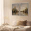 «Tranquil River Reflections pair of Serene», 2 pièces sur toile-98374043-98374042