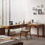 Bureau en bois massif avec tiroirs Modern Minimalist-1447427189