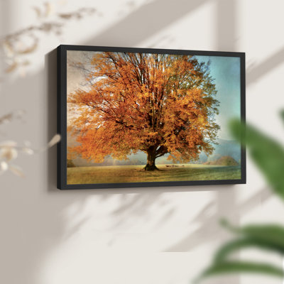 «Autumn's Passion» - reproduction encadrée - Restickable