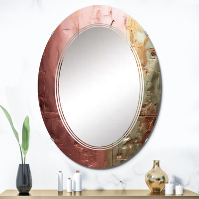 Stephentown - Miroir mural moderne ovale