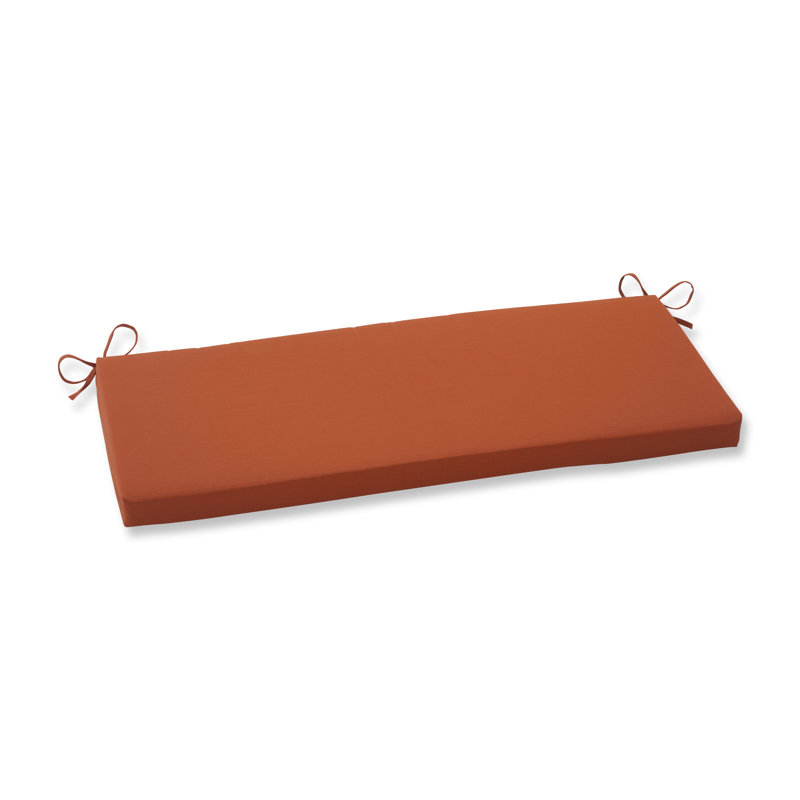 Allal Outdoor 3'' Bench Seat Cushion, Burnt Orange